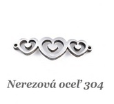 Medzikus Srdcia - nerez. oceľ 304